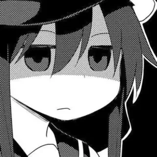 ➖ anime, manga, character, face, expression telegram sticker