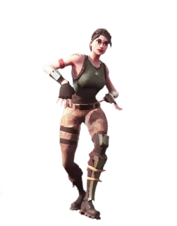 👏 personnage, jeu vidéo, soldat, femme, fortnite telegram sticker