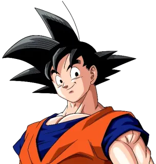 😏 Goku Dragon Ball Anime, Manga, Dragon Ball, Goku, Sticker telegram sticker