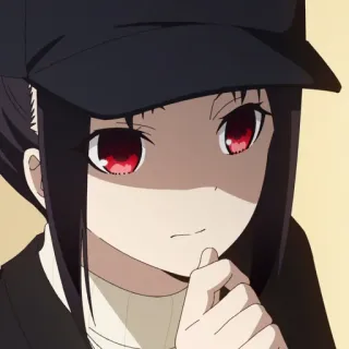 🎭 Kaguya Shinomiya Kaguya-sama: Love Is War Anime, Kaguya Shinomiya, Kaguya-sama Love is War, Personaggio, Ragazza, Cappello telegram sticker