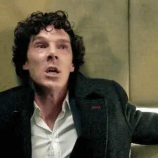 🔎 Sherlock Holmes Sherlock Sherlock, Benedict Cumberbatch, détective, série TV whatsapp sticker