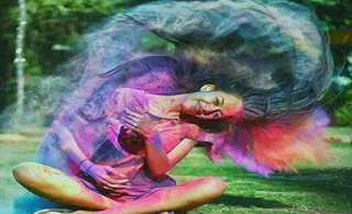 😍 Holi, Festival das Cores, Celebração, Colorido, Pó, Tradição whatsapp sticker