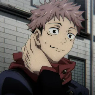 ✨ Yuji Itadori Jujutsu Kaisen Anime, Manga, Personaje, Animación japonesa, Jujutsu Kaisen, Yuji Itadori, Divertido telegram sticker