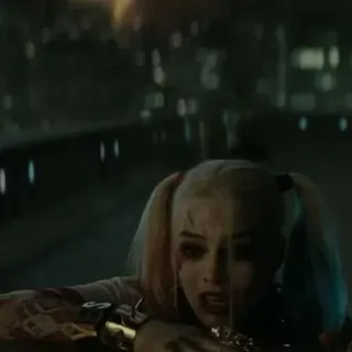 💔 Harley Quinn Suicide Squad 哈莉·奎茵, 反派, 枪, 电影, 自杀小队, 漫画人物, DC漫画, 玛格特·罗比 telegram sticker