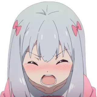 Sagiri (by @antohachan) telegram stickers