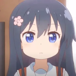 ☁️ Anime, Mädchen, Blume, Cartoon, Süß, Kawaii, Manga telegram sticker