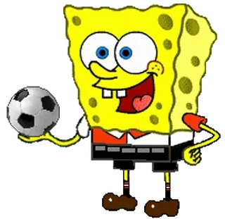 ๐ Spongebob Squarepants Spongebob, Cartoon, Soccer, Nickelodeon, Spongebob Squarepants telegram sticker
