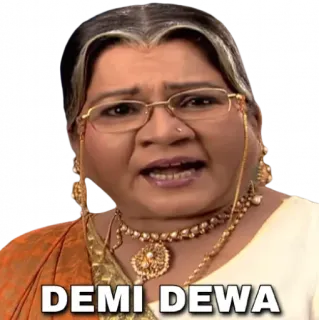 😘 DEMI DEWA whatsapp sticker
