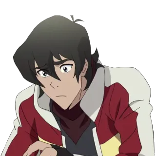 😨 Keith Kogane Voltron: Legendary Defender Кит, Вольтрон, Мультфильм, Анимация, Космос, Грустный, Когане telegram sticker