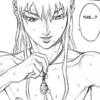 🤩 Griffith Berserk THIS...? Anime, Manga, Halskette, Charakter, Fantasy telegram sticker