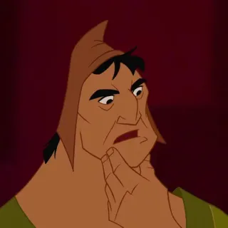 🍂 Pacha The Emperor's New Groove Pacha, El Emperador y sus Locuras, Disney, dibujos animados, animado telegram sticker