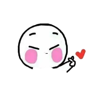 💜 amor, corazón, lindo, dibujos animados telegram sticker