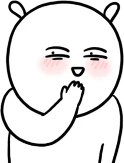 💬 만화, 곰, 동물, 귀여운, 키스, 카와이, 스티커 whatsapp sticker