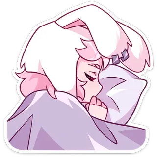 😴 动漫, 卡通, 睡眠, 可爱, 卡哇伊 whatsapp sticker