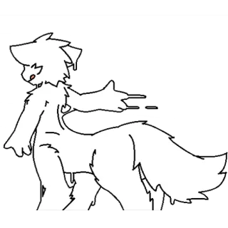 🖤 Furry, Antro, Animal, Criatura, Fantasia telegram sticker