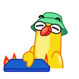 🫠 ДЕДЛАЙН deadline, cartoon, computer, work, stress, animation telegram sticker