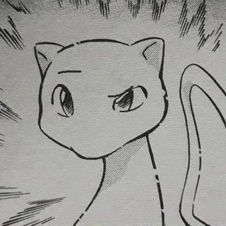🤨 Mew Pokemon whatsapp sticker