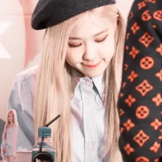 🐰 Rose kpop, айдол, роуз, blackpink telegram sticker