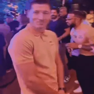 🕺 Robert Lewandowski telegram sticker