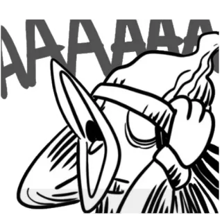 😫 AAAAA médico da peste, máscara, pandemia, horror, máscara de pássaro, assustador telegram sticker