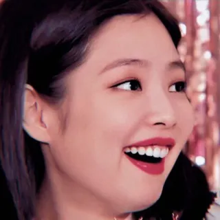 😧 Jennie kpop, coreano, cantora, jennie kim, blackpink, música, idol telegram sticker