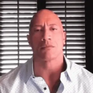 👌 Dwayne Johnson Promi, Schauspieler, Dwayne Johnson, The Rock telegram sticker
