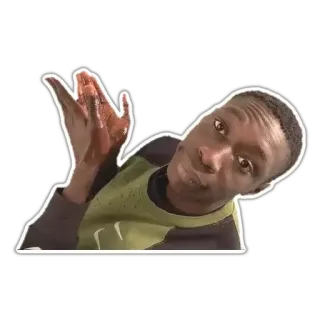 🤨 Khaby Lame, Sarkasmus, Internet Meme, Humor, Lustig, Reaktion, Soziale Medien, Influencer telegram sticker