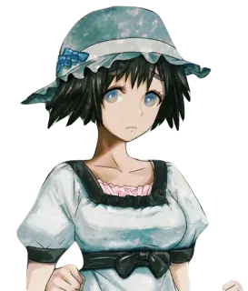 😞 Mayuri Shiina Steins;Gate Anime, Chica, Linda, Mayuri Shiina, Steins;Gate, Personaje telegram sticker