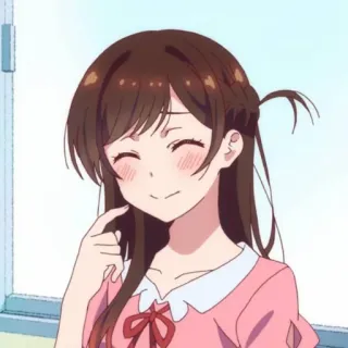 🍓 Chizuru Mizuhara Rent-A-Girlfriend Anime, Chizuru, Rent a Girlfriend, Fofa, Garota, Mizuhara telegram sticker
