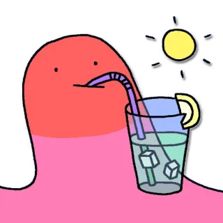 Blobby telegram stickers