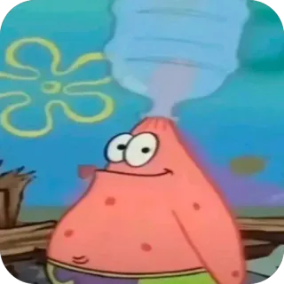 🫥 Patrick Star SpongeBob SquarePants telegram sticker