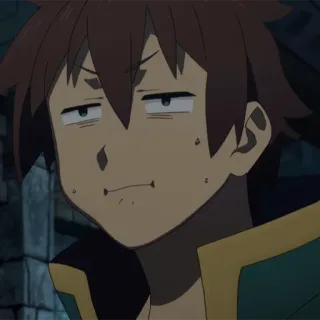🛡 Kazuma Konosuba 动漫, 讽刺, 搞笑, 得意, 和真 telegram sticker