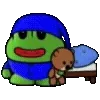 Mizkif pepe - @itsheeshit telegram emojis 🛌