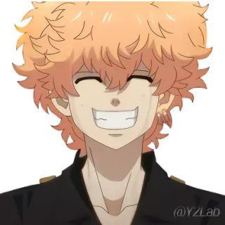 😁 アニメ, 笑顔, 幸せ, キャラクター, 漫画 telegram sticker