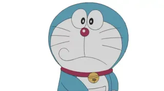 😟 Doraemon doraemon, animé, dessin animé, chat robot, drôle, mignon whatsapp sticker