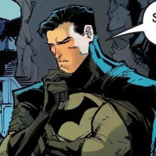 😑 Batman Batman, comic book character, DC Comics, superhero, Bruce Wayne telegram sticker