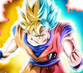 😤 Goku Dragon Ball Goku, Super Saiyajin, Dragon Ball, Anime, Manga, Kampf, Transformation, Energie telegram sticker