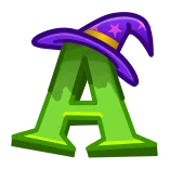 Spooky Letters telegram emojis 🔤