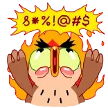 Wally the Owl telegram stickers