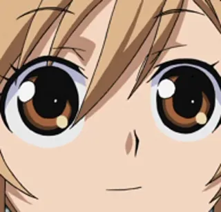 😶 anime, manga, cute, eyes, girl, face telegram sticker
