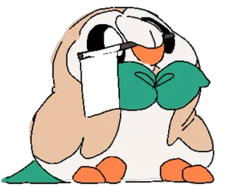 ROWLET🦉 whatsapp stickers