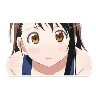 😐 Anime, Garota, Desenho animado, Personagem, Ilustração telegram sticker