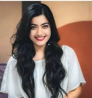 ❤️ Rashmika Mandanna Indische Schauspielerin, Bollywood, Promi, Rashmika, Mandanna, Porträt telegram sticker
