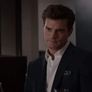 🍂 Christian Grey Fifty Shades of Grey Film, Fifty Shades, Milliardär, Mann, Anzug whatsapp sticker
