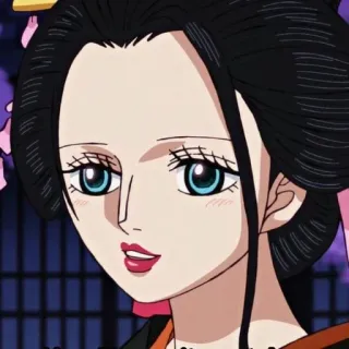 🌟 Nico Robin One Piece nico robin, one piece, anime, manga, character telegram sticker