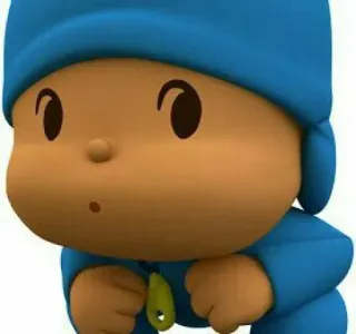 💙 Pocoyo мультфильм, Pocoyo, ребенок, анимация, персонаж telegram sticker