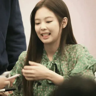 🌿 Jennie K팝, 케이팝, 제니 김, 아이돌, 가수, 블랙핑크 telegram sticker