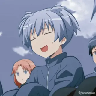 🌀 Nagisa Shiota Assassination Classroom Anime, Desenho animado, Personagem, Nagisa Shiota, Assassination Classroom whatsapp sticker