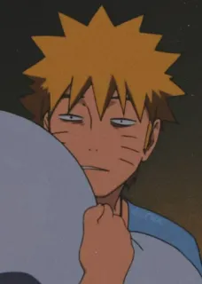 🍜 Naruto Uzumaki Naruto animé, dessin animé, personnage, endormi whatsapp sticker