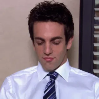 🗞 Ryan Howard The Office TV-Serie, Büro, Ryan, Schrute Farms, Mitarbeiter telegram sticker